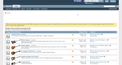 Desktop Screenshot of forums.vintageguitarandbass.com